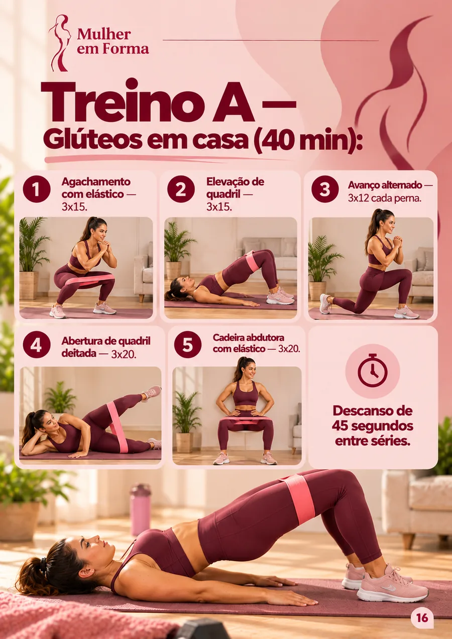Treino A em casa